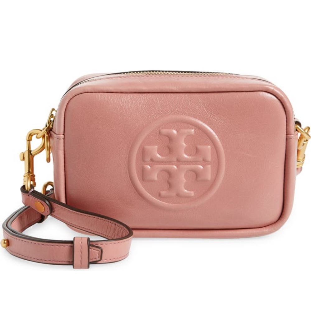 Tory Burch Perry Bombé Mini Bag in Neutral